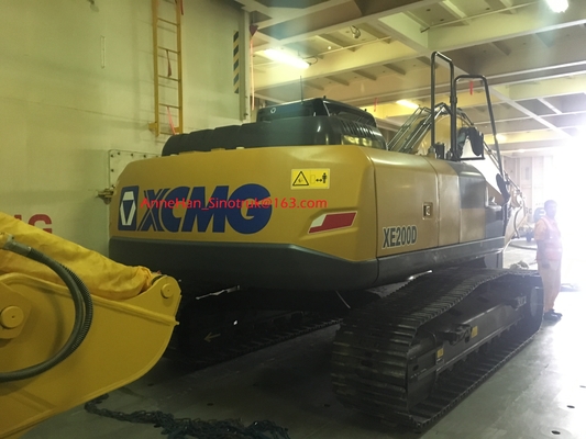 XCMG 20 τόνος 1,1 Cbm XE200D υδραυλικό Συμβούλιο Πολιτιστικής Συνεργασίας μηχανών ISO Weichai εκσκαφέων αντιολισθητικών αλυσίδων