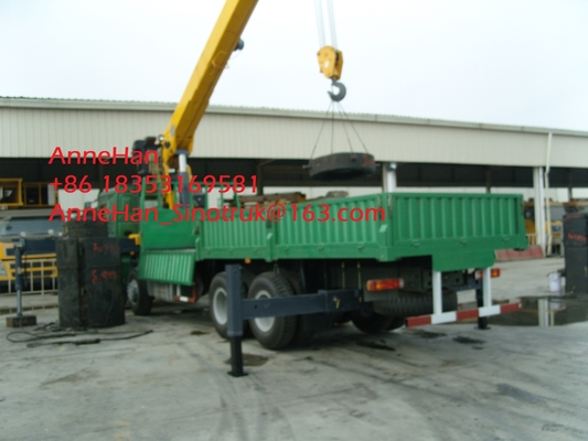 10.5 T.M ανώτατος ανύψωσης υδραυλικός 5 τόνος SQ5ZK3Q γερανών στιγμής τοποθετημένος φορτηγό