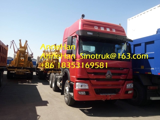 Sinotruk Howo7 10 ρόδες 6*4 πρωταρχικές - ρυμουλκό μετακινούμενων με τη μικρή κατανάλωση καυσίμων καμπινών HW79