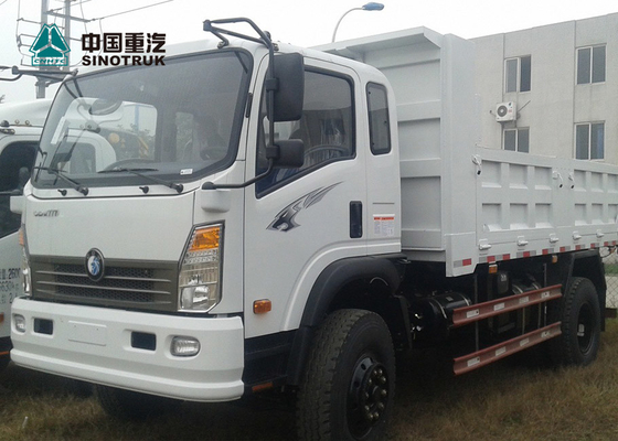 Ελαφρύ φορτηγό απορρίψεων SINOTRUK Wangpai CDW3120A3R4 10 τόνοι που φορτώνουν την ικανότητα