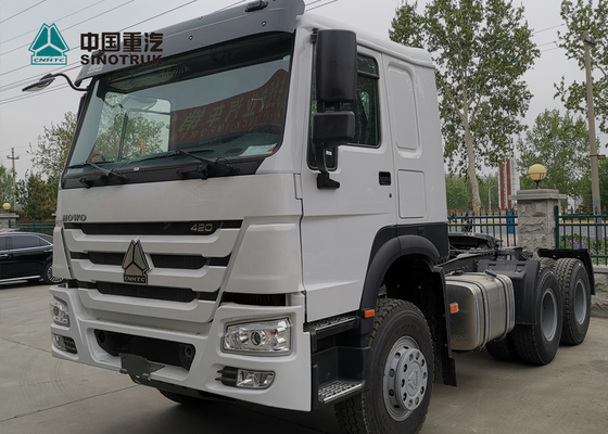 SINOTRUK Howo 6x4 πρωταρχικό - φορτηγό 371 και 420hp τρακτέρ μετακινούμενων για τα αιτήματά σας