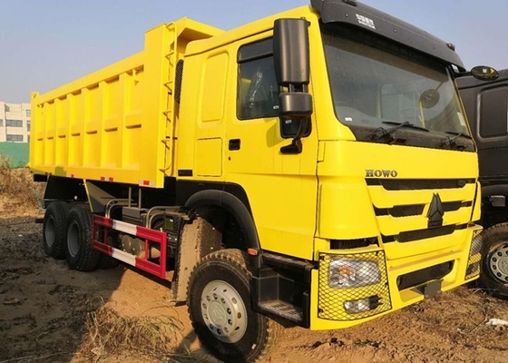 371HP βαρέων καθηκόντων φορτηγό απορρίψεων 6 X 4 20CBM διπλό - φρένο πίεσης αέρα κυκλωμάτων