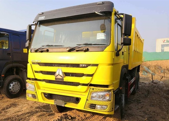 371HP βαρέων καθηκόντων φορτηγό απορρίψεων 6 X 4 20CBM διπλό - φρένο πίεσης αέρα κυκλωμάτων