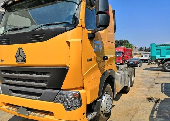 HOWO A7 420 HP 6X4 πρωταρχικό - μπροστινός άξονας φορτηγών μετακινούμενων/φορτηγών HF7 τρακτέρ diesel