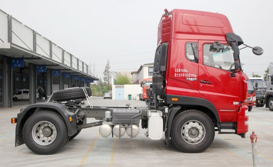 Φορτηγό απορρίψεων ρυμουλκών τρακτέρ SINOTRUK STEYR 4X2 στο κόκκινο χρώμα για τον τόνο 8-20