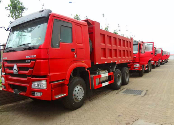 290/336HP ΕΥΡΩ ΙΙ φορτηγό απορρίψεων Sinotruk Howo 6x4 8-20T στο σκληρό περιβάλλον