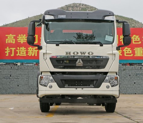 Άσπρο φορτηγό 290HP HF7 φορτίου χρώματος SINOTRUK HOWO 6X4 βαρύ/μπροστινοί άξονες 40Ton HF9