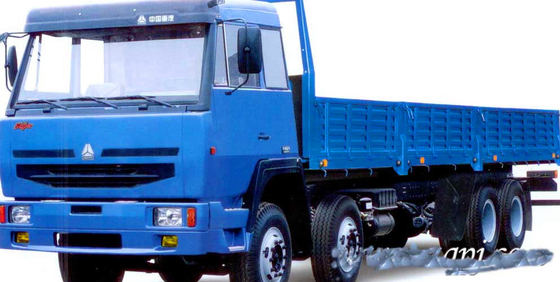 Πράσινο κόκκινο και μπλε χρώμα φορτηγών 8X4 φορτίου ZZ1316M4669V SINOTRUK STEYR βαρέων καθηκόντων