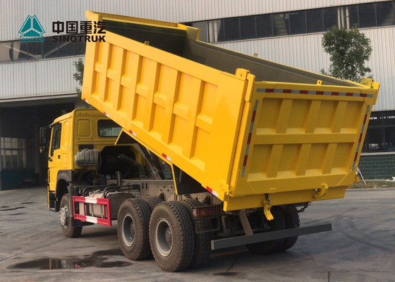 SINOTRUK HOWO 371 υψηλής αντοχής φύλλο 6 X 4 φορτηγών απορρίψεων 20CBM βαρέων καθηκόντων