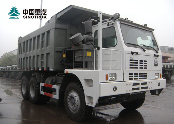 Sinotruck Howo 70 τόνος που εξάγει το βαρέων καθηκόντων φορτηγό απορρίψεων πολυασχόλων φορτηγών απορρίψεων 6x4 οι Δέκα