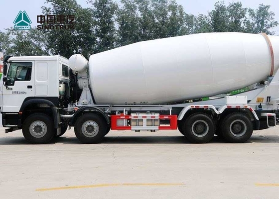Ανθεκτικές ρόδες φορτηγών 8X4 10CBM 12CBM 12 συγκεκριμένων αναμικτών SINOTRUK HOWO ΕΥΡΟ- 2 371HP
