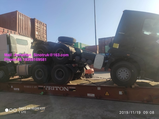 420hp πρωταρχικός - αριστερές ρόδες Sinotruk HowoA7 10 φορτηγών τρακτέρ Drive φορτηγών μετακινούμενων