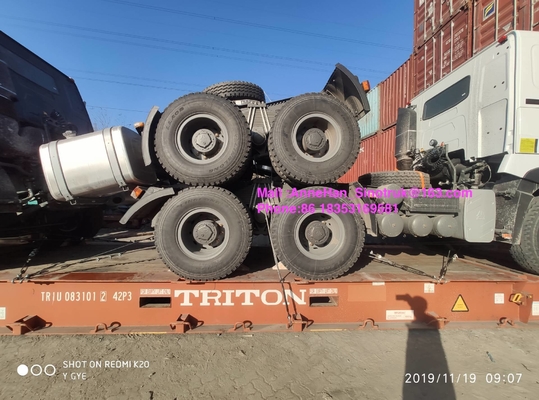 420hp πρωταρχικός - αριστερές ρόδες Sinotruk HowoA7 10 φορτηγών τρακτέρ Drive φορτηγών μετακινούμενων