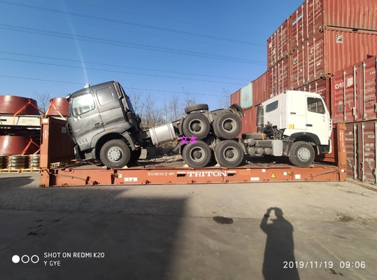 420hp πρωταρχικός - αριστερές ρόδες Sinotruk HowoA7 10 φορτηγών τρακτέρ Drive φορτηγών μετακινούμενων