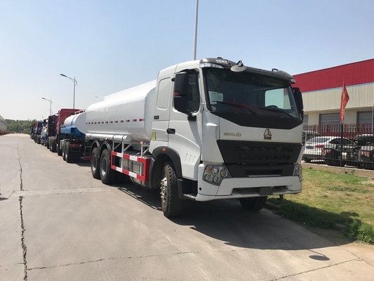 21000 Sinotruk Howo A7 6x4 λίτρα φορτηγών Lhd δεξαμενών καυσίμων πάχος δεξαμενών 4 χιλ.