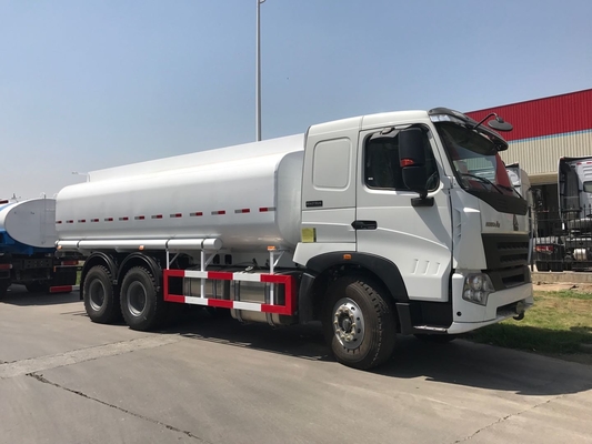 21000 Sinotruk Howo A7 6x4 λίτρα φορτηγών Lhd δεξαμενών καυσίμων πάχος δεξαμενών 4 χιλ.