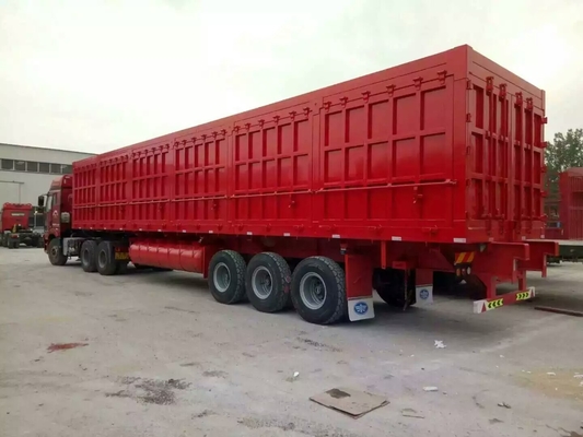 Steel Box Van Heavy-duty Semi ρυμουλκά ανώτατο ωφέλιμο φορτίο 12000*2500*3600mm 40 τόνου