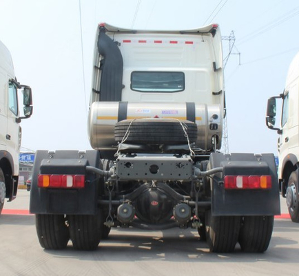 Άσπρο SINOTRUK 371HP πρωταρχικό - φορτηγό 10 μετακινούμενων επικεφαλής φορτηγό τρακτέρ Howo ελαστικών αυτοκινήτου