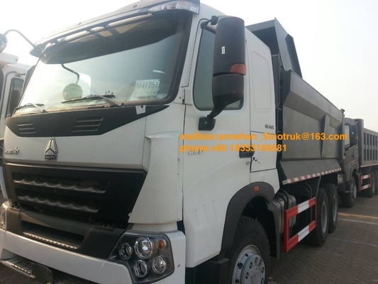 Tipper άμμου τύπων 20m3 του U Sinotruk 6x4 A7 φορτίο Capaicty Lhd φορτηγών 40-50t 10 ρόδες