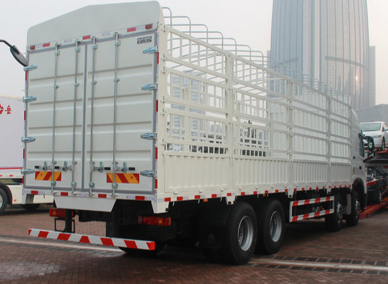 50 SINOTRUK HOWO A7 8x4 κιβωτίων τόνοι φορτηγών 336/371 πασσάλων ιπποδύναμη