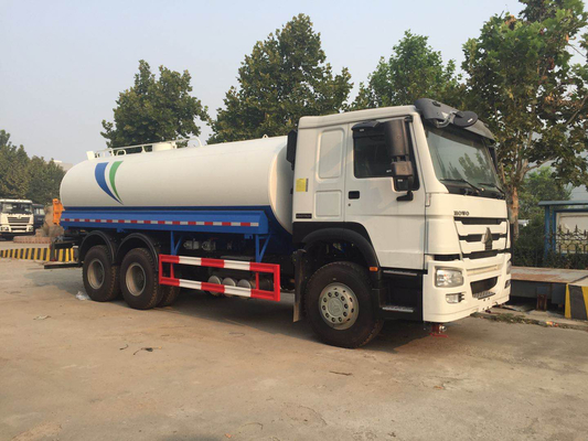 Φορτηγό βυτιοφόρων νερού ροδών 20000L-30000L 336hp LHD Sinotruk Howo7 6x4 10