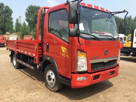 150hp επίπεδης βάσης φορτηγό φορτίου Sinotruk Howo 4x2 ελαφρύ