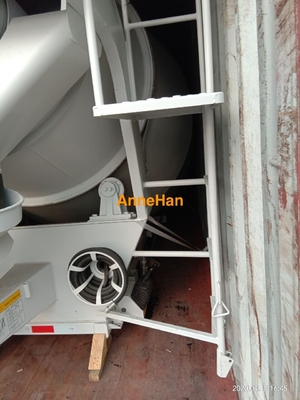 Άσπρο φορτηγό 4x2 180hp συγκεκριμένων αναμικτών χρώματος μίνι 6M Howo του ευρώ 2-4 Sinotruk