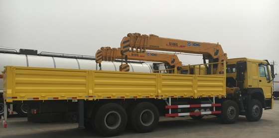 Τοποθετημένος φορτηγό γερανός 12ton φορτίου Howo 8x4 στη υψηλή επίδοση 20 τόνου