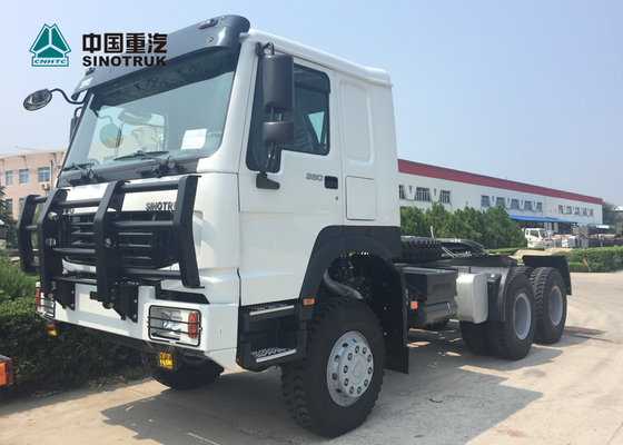 SINOTRUK HOWO πρωταρχικό - ευρο- 2 371HP 6x6 μετακινούμενων πλήρες φορτηγό τρακτέρ Drive ροδών φορτηγών