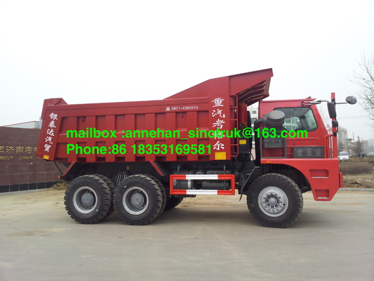 70T να εξαγάγει το βαρέων καθηκόντων Tipper φορτηγών απορρίψεων 6x4 Sinotruk Howo 30M3 Euro2 LHD φορτηγό