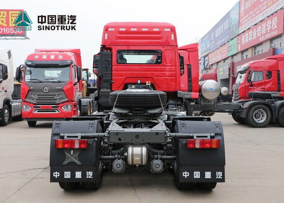 Διπλό φορτηγό τρακτέρ κοιμώμεών N7B 371hp Sinotruk Howo Hohan Sinotruk πρωταρχικό - φορτηγό μετακινούμενων
