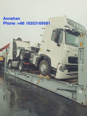 10 φορτηγό τρακτέρ ροδών Euro2 420hp Howo 6x4
