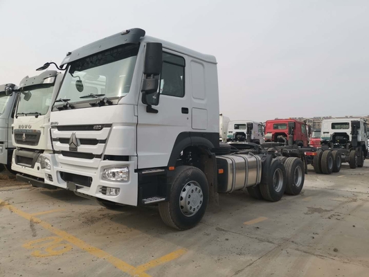 φορτηγό τρακτέρ ροδών Euro2 Howo 371hp 420hp 6x4 10