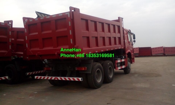10 φορτηγό απορρίψεων ροδών 18M3 336hp Sinotruk Howo 6x4