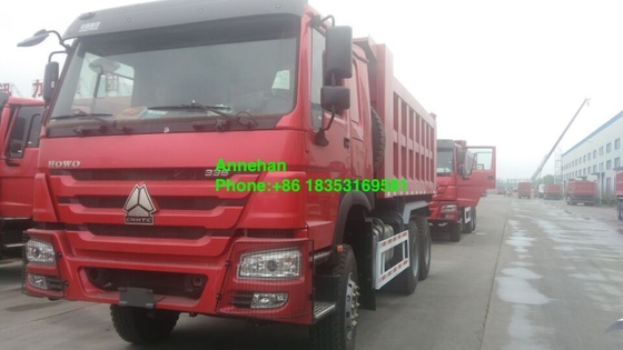 10 φορτηγό απορρίψεων ροδών 18M3 336hp Sinotruk Howo 6x4