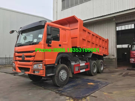 Zz3257n3847a πορτοκαλί φορτηγό απορρίψεων 20M3 Howo A7