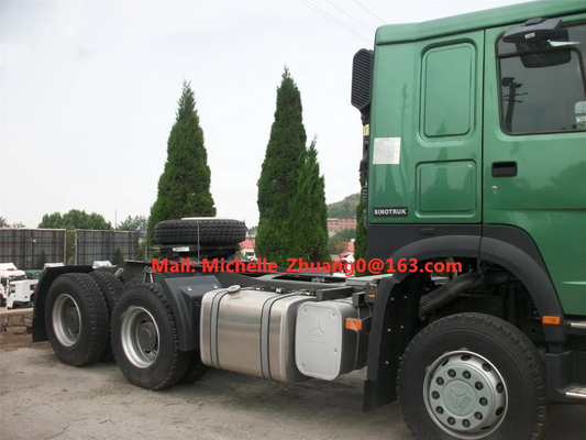 Ευρο- 2 κεφάλι τρακτέρ Sinotruk Howo 6x4 πρωταρχικό - φορτηγό μετακινούμενων