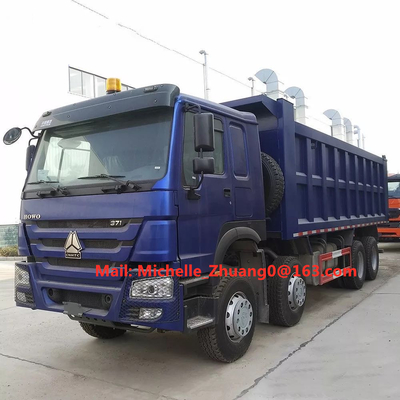 Tipper Howo 8*4 Sinotruk βαρέων καθηκόντων ιπποδύναμη 371hp φορτηγών