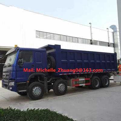 Tipper Howo 8*4 Sinotruk βαρέων καθηκόντων ιπποδύναμη 371hp φορτηγών