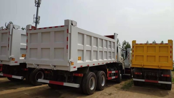 Howo 6x4 χειρωνακτικό μετάδοσης φορτηγό απορρίψεων diesel 20cbm βαρέων καθηκόντων