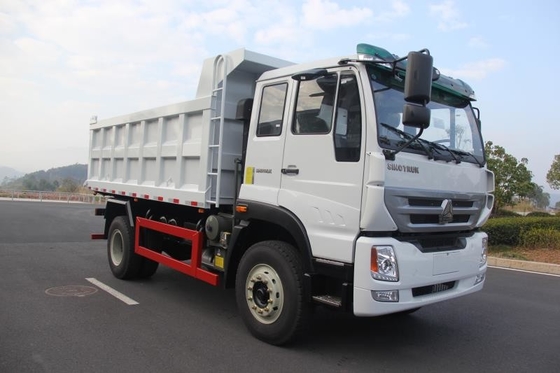 6 Tipper Homan ροδών φορτηγό 15 ικανότητας 4x2 168hp Sinotruk τόνοι φορτηγών απορρίψεων