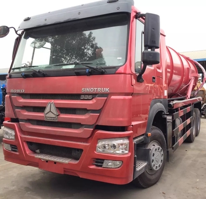Κενό φορτηγό αναρρόφησης λυμάτων SINOTRUK HOWO 6X4 336hp