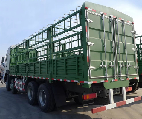60 LHD χειρωνακτικών 8x4 Sinotruk Howo τόνοι φορτηγών φορτίου