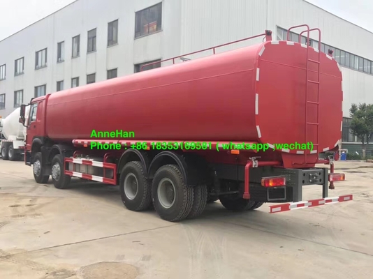 ρυμουλκό δεξαμενών νερού ροδών 371hp Sinotruk Howo7 8x4 12