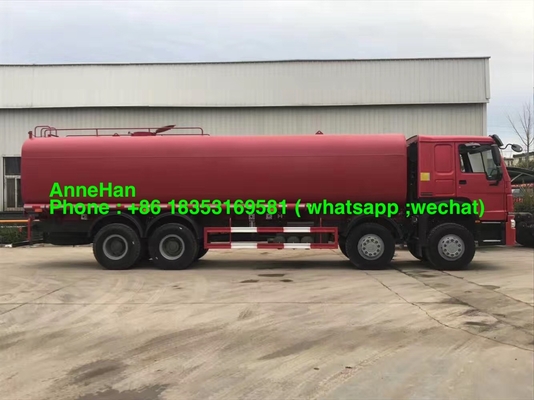 ρυμουλκό δεξαμενών νερού ροδών 371hp Sinotruk Howo7 8x4 12