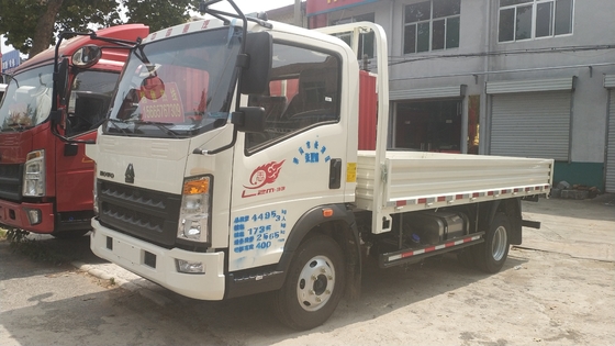 Ο ISO πέρασε αριστερό Drive φορτηγών φορτίου Sinotruk 10T HOWO 4x2 Euro3 το ελαφρύ με το εναλλασσόμενο ρεύμα