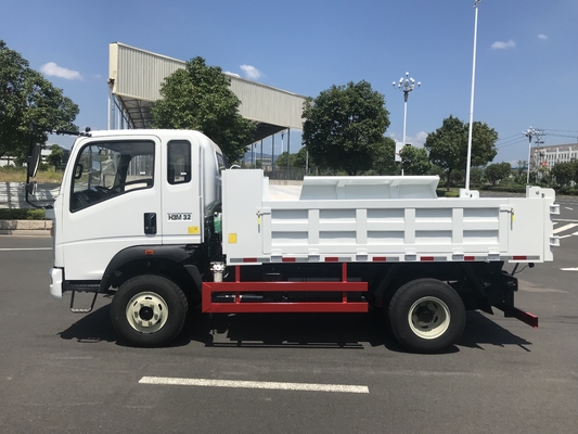μέσο ευρο- 2 Sinotruk εμπορικό σήμα φορτηγών απορρίψεων 8Ton 4x4 ZZ1047E2815B180 Homan