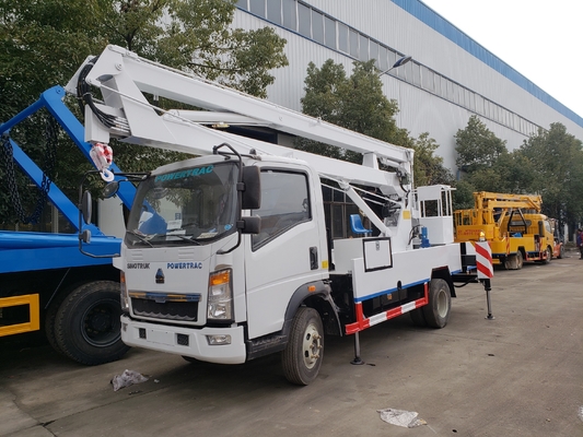 Howo 4x2 που 5 HLW5050GJKE εναέριων εργασίας φορτηγών τόνοι φορτηγών Sinotruk εναέριων