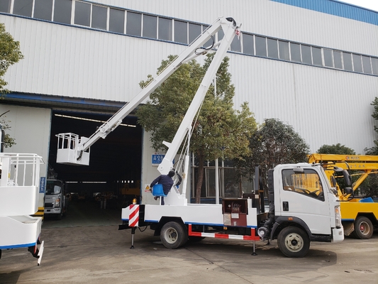 Howo 4x2 που 5 HLW5050GJKE εναέριων εργασίας φορτηγών τόνοι φορτηγών Sinotruk εναέριων