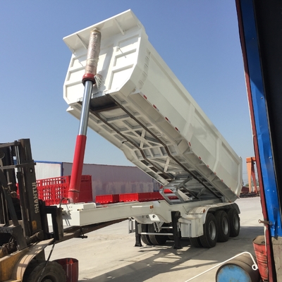 50 - 70T Sinotruk CIMC Tipper 45cbm ρυμουλκό φορτηγών απορρίψεων για τη φόρτωση μεταλλεύματος βωξίτη